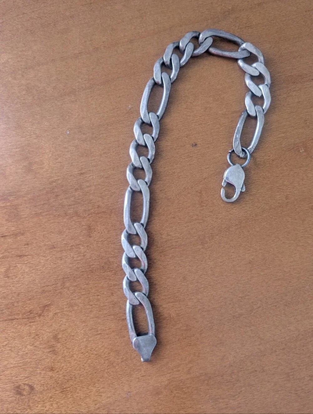 Vintage 925 Silver Cuban bracelet